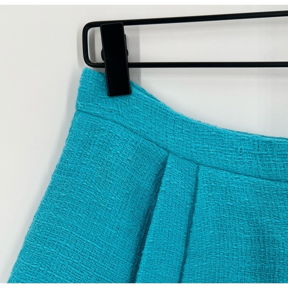 Zara Tweed Pleated Mini Skirt - Picture 3 of 7